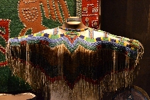 First Nations shirt in museum